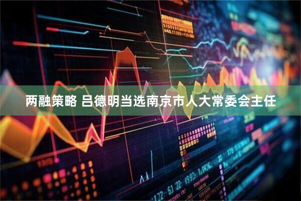 两融策略 吕德明当选南京市人大常委会主任