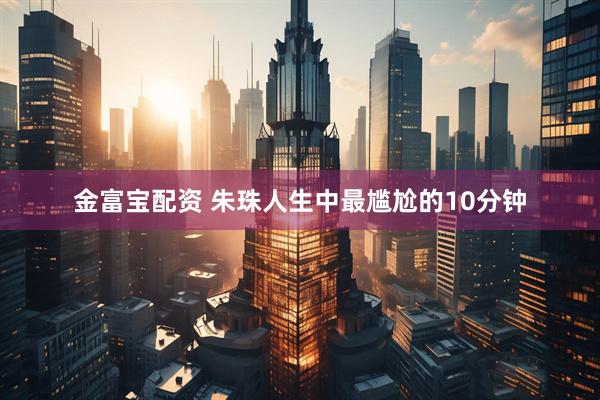 金富宝配资 朱珠人生中最尴尬的10分钟