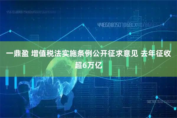 一鼎盈 增值税法实施条例公开征求意见 去年征收超6万亿